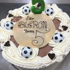Geburtstagstorte Kinder Fußball - Bauerncafé Hahne